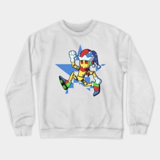 fark the electric jester Crewneck Sweatshirt